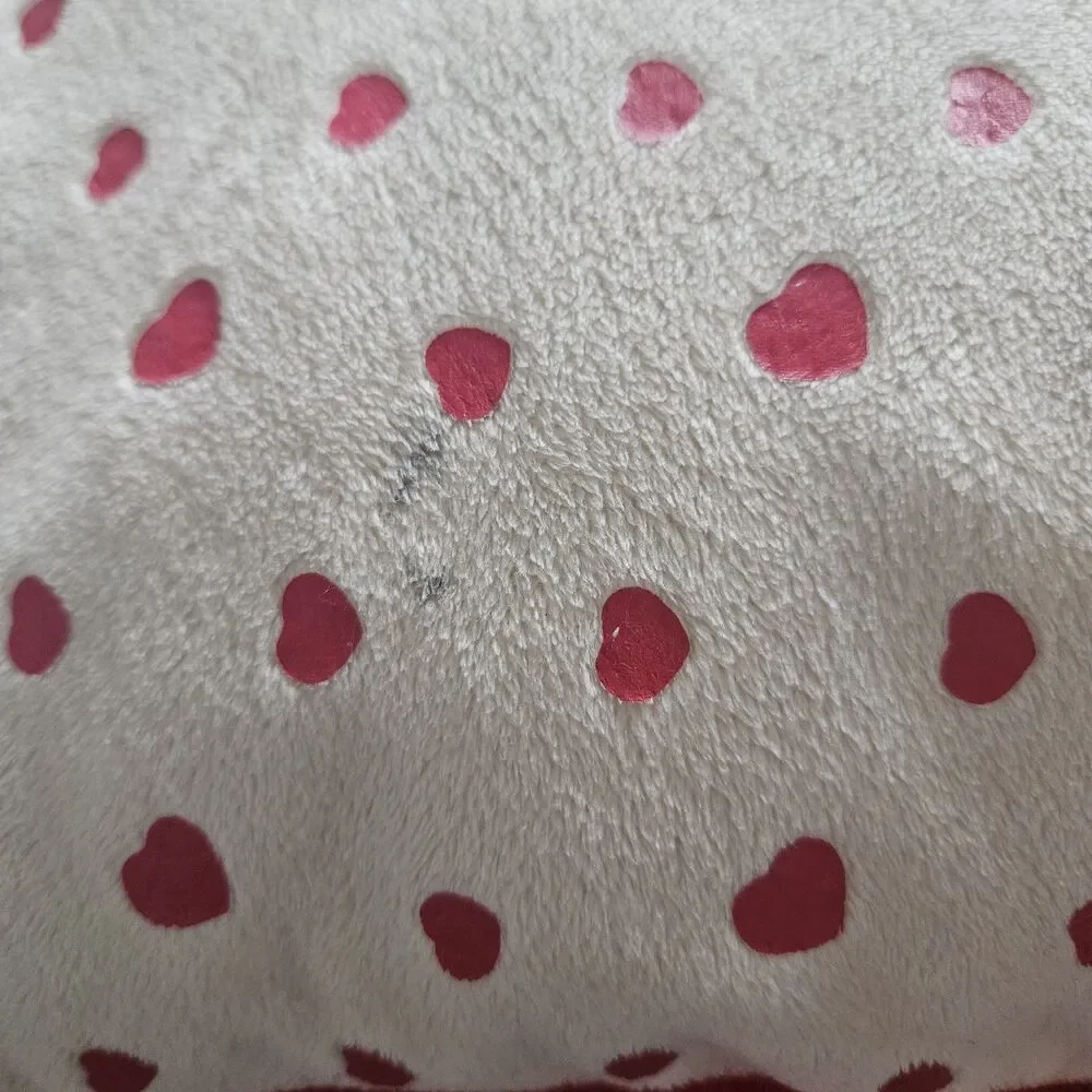 Pillow Pets Valentine Red Plush Fluffy Puppy Dog With Heart Nose Large 2010 19